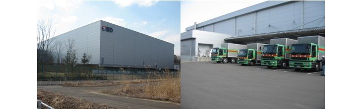 日本BD、福島工場および配送センター　2011年3月28日撮影写真
