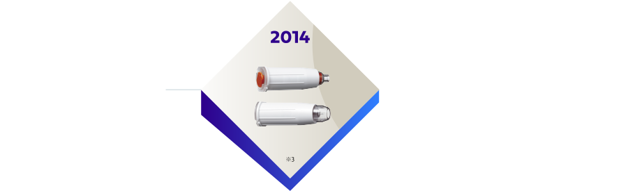 2014　針刺し損傷防止機能付きペン型注入器用注射針