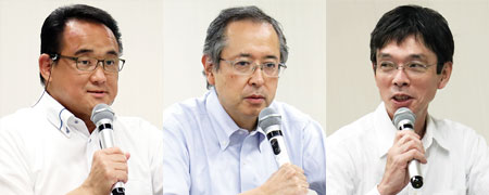 亀田総合病院 臨床検査部　大塚 喜人 氏、順天堂大学医学部附属 順天堂医院 臨床検査部　三澤 成毅 氏、東邦大学 医学部微生物・感染症学講座 感染制御学分野　石井 良和 氏