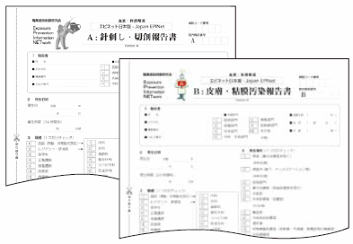図１　エピネット日本版の報告書式